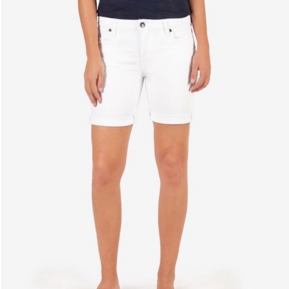 Kut from the Kloth Pants - Kut From The Kloth White Jean Shorts